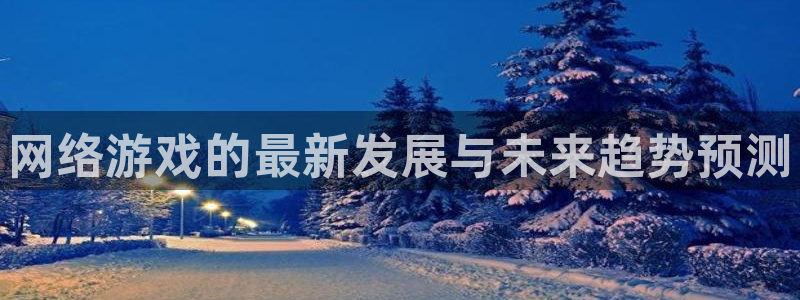 赢咖娱乐网页登录入口下载：网络游戏的最新发展与未来趋势预测