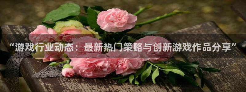 赢咖娱乐：“游戏行业动态：最新热门策略与创新游戏作品分享”