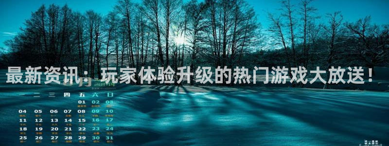 赢咖娱乐科技：最新资讯：玩家体验升级的热门游戏大放送！